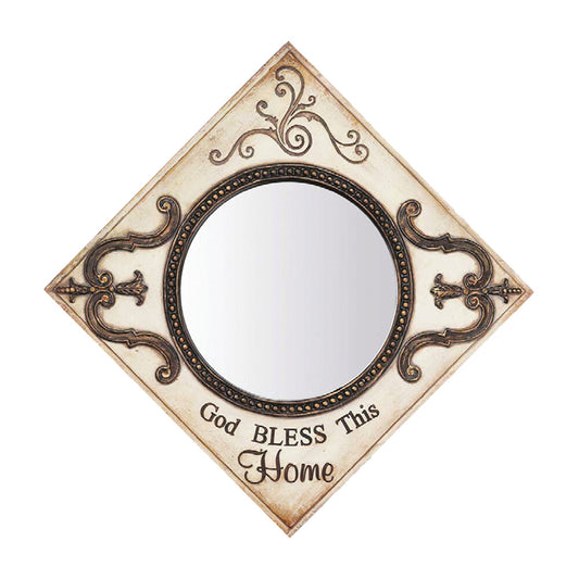 God Bless This Home Wall Mirror