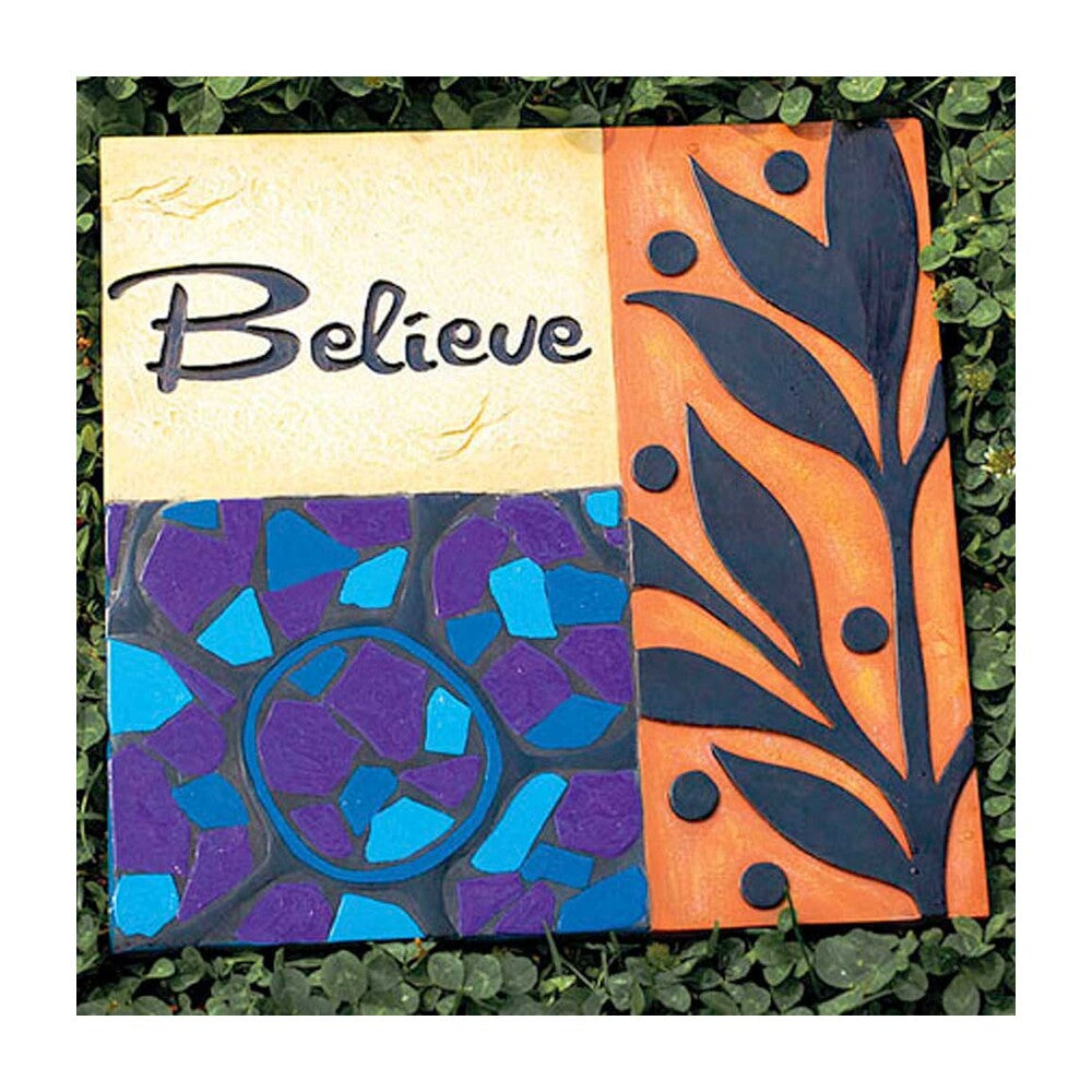 Garden Stone Plaque, Believe