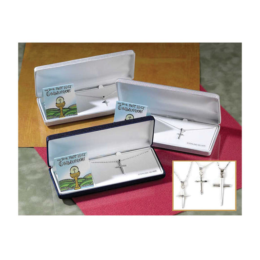 First Communion Cross Necklaces