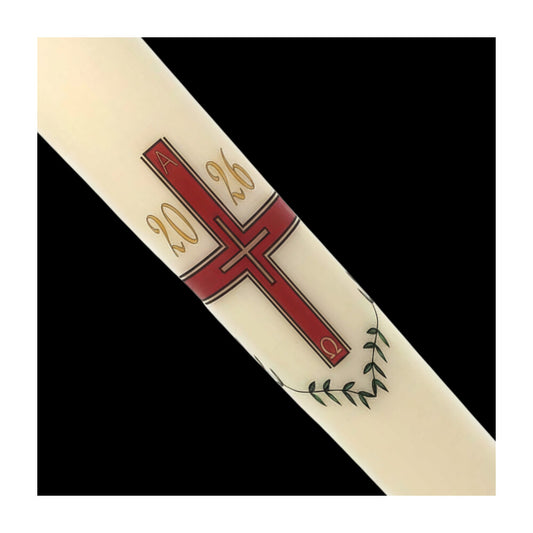 3" x 12" Home Paschal Candle with Transfer