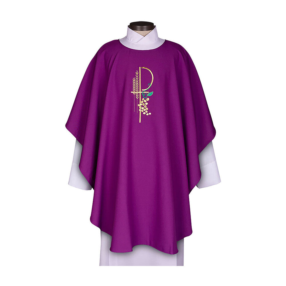 Eucharistic Chasuble - Available in 4 Liturgical Colours