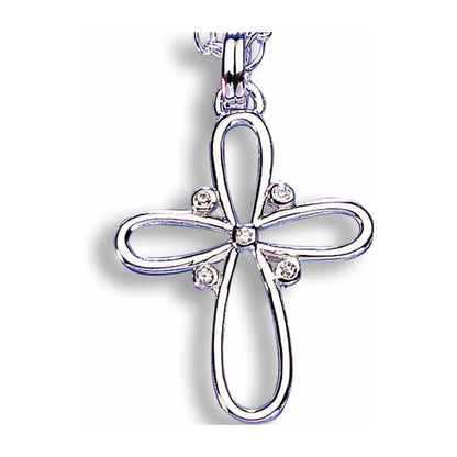 Evangelist's Cross with Crystal Necklace