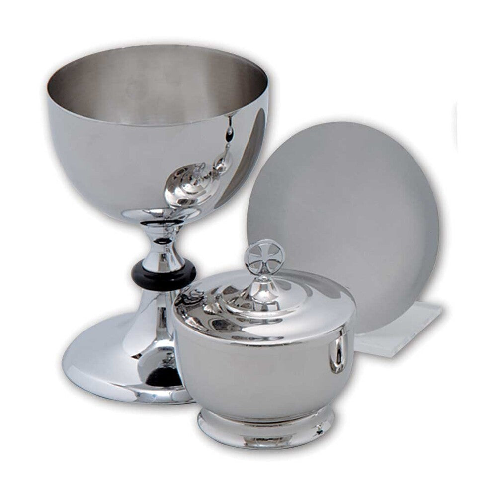 4 1/2” Diameter Stainless Steel Ciborium, Style K393