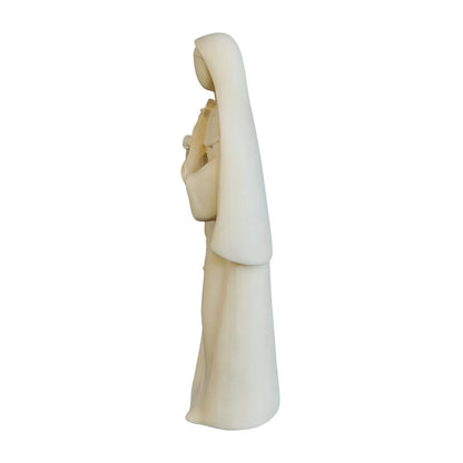 Saint Rita of Cascia Wooden Statue Carved | Modern Design Val Gardena