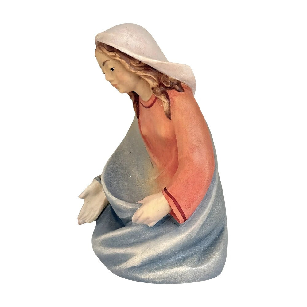Kneeling Mary in Maple Wood