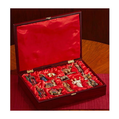 13 Piece Nativity Ornament Set