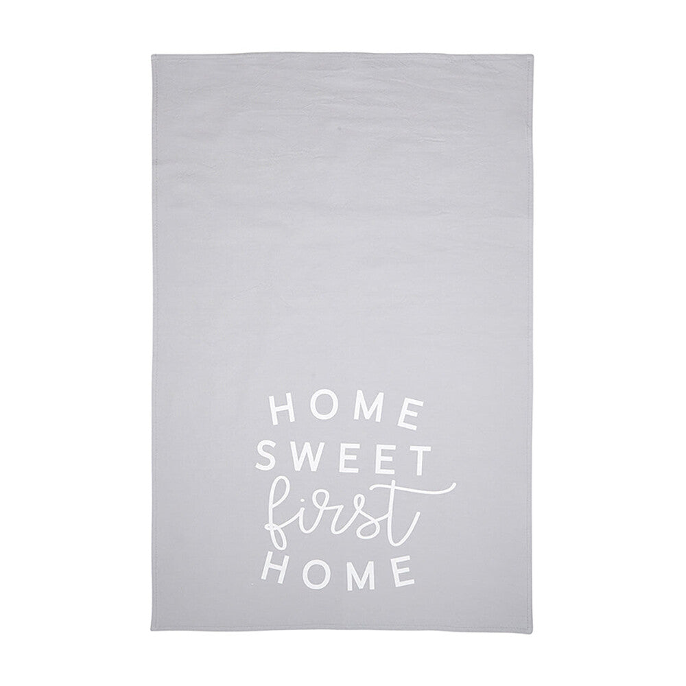 Home Sweet First Home Cotton Flour Sack Tea Towel