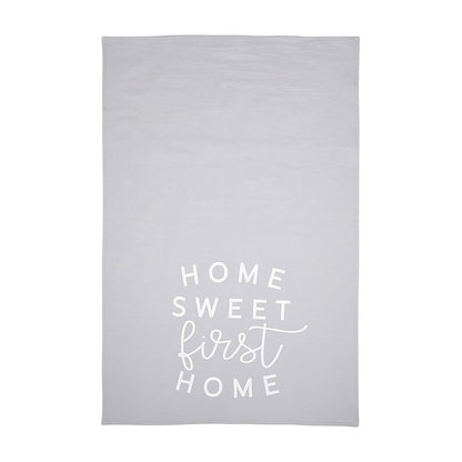 Home Sweet First Home Cotton Flour Sack Tea Towel