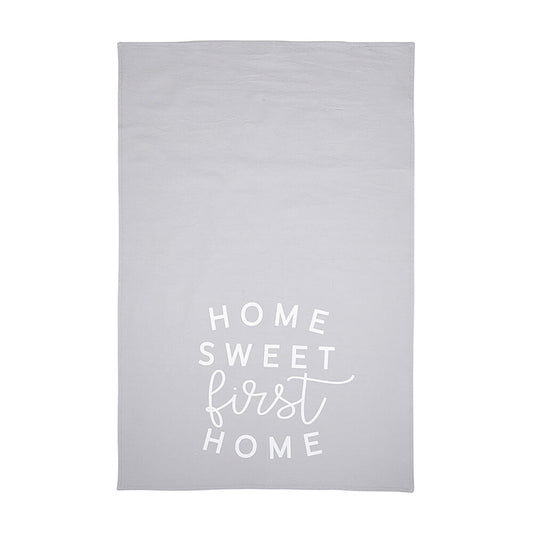 Home Sweet First Home Cotton Flour Sack Tea Towel