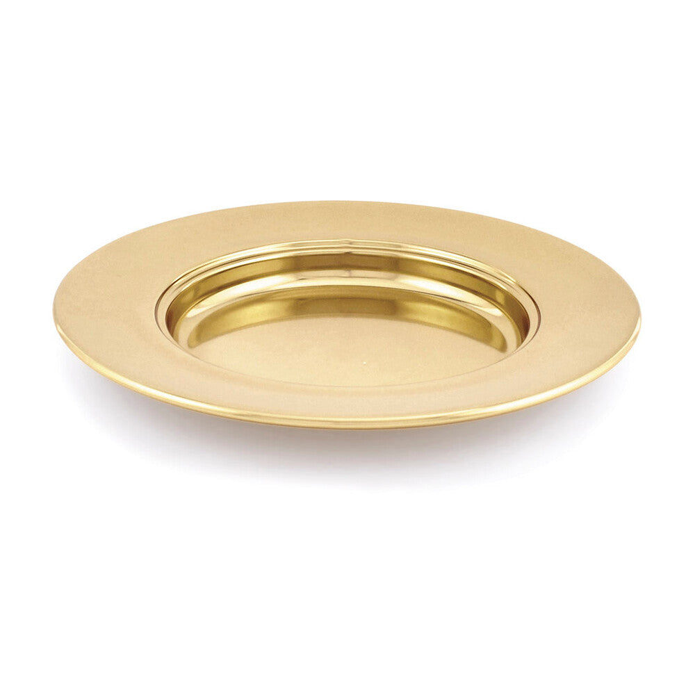 Solid Brass Bread Plate