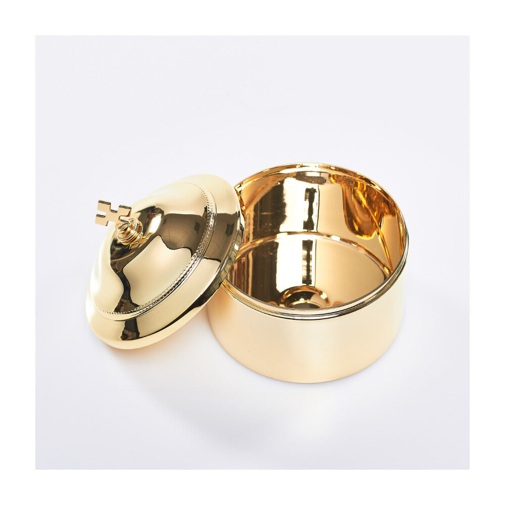 3 1/2" Diameter Gold Plated Host Box