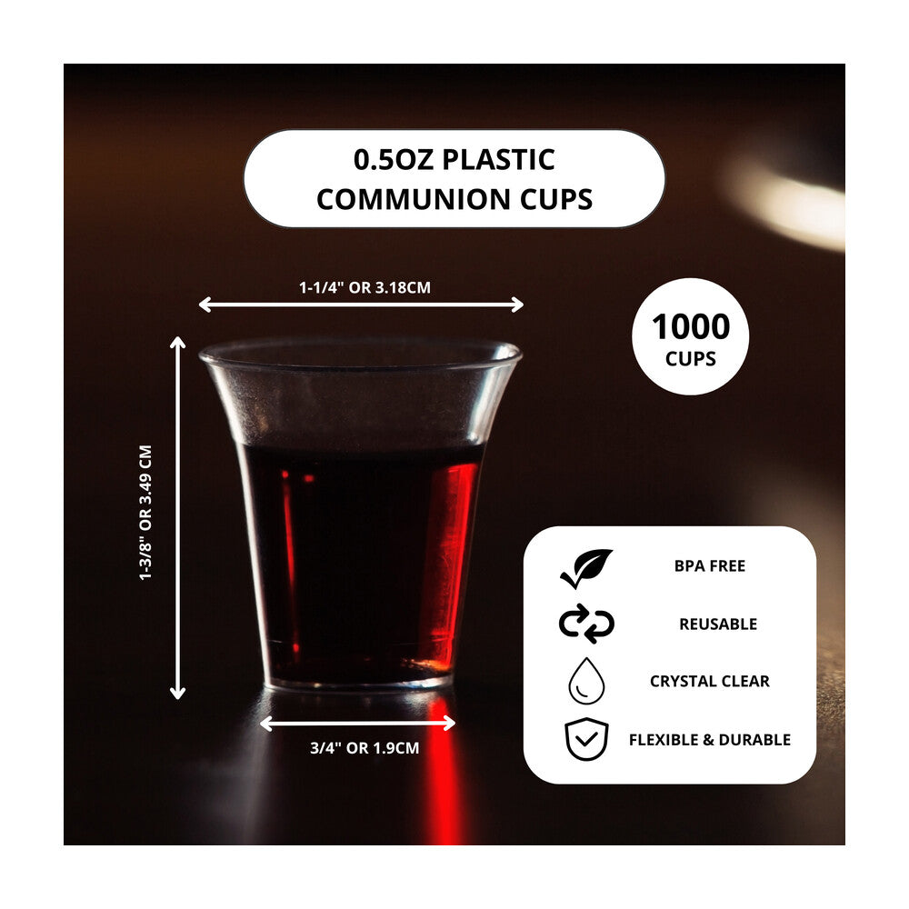 100 Disposable Communion Cups