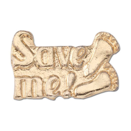 Save Me Lapel Pin