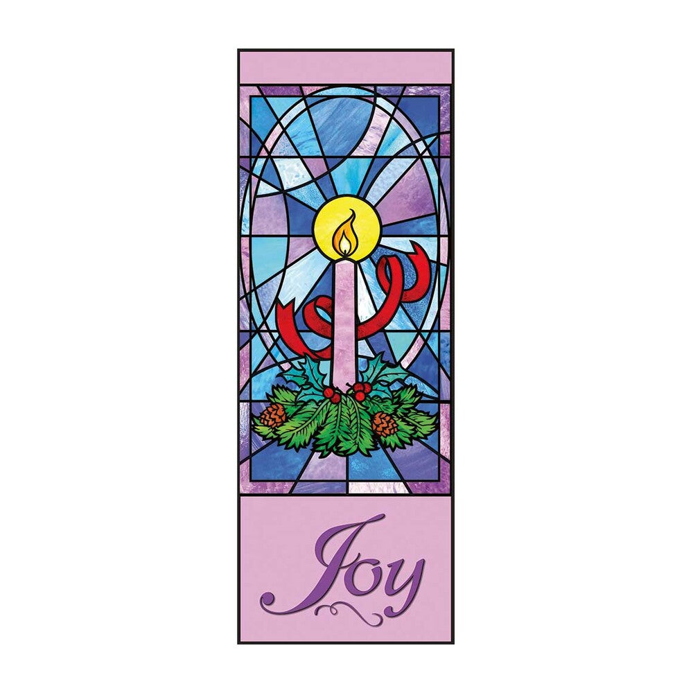 Celebrate Advent Candle Series Banners - 4 Piece Set