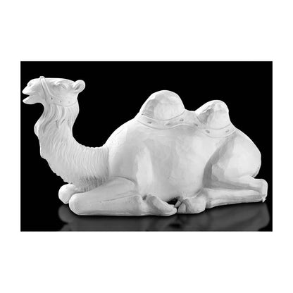 12 Piece White Resin Nativity
