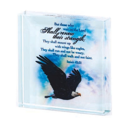 But Those Who Wait Plaque