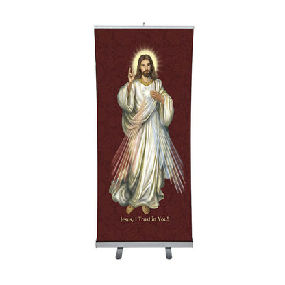 Retractable Banner - Divine Mercy