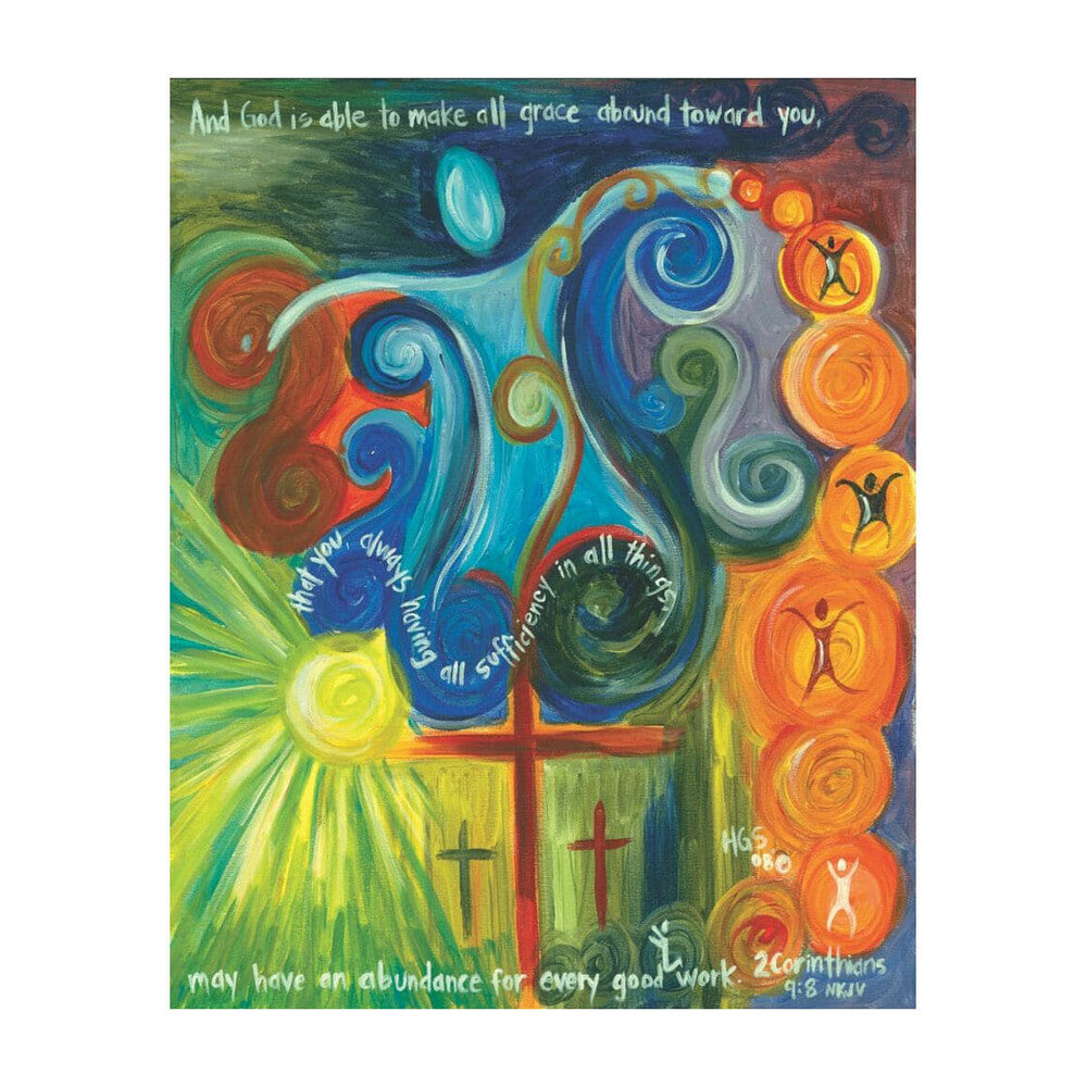 Art of Hope Prints - Corinthians 9:8