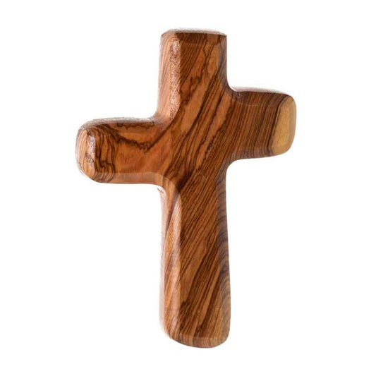 Olive Wood Square Cross