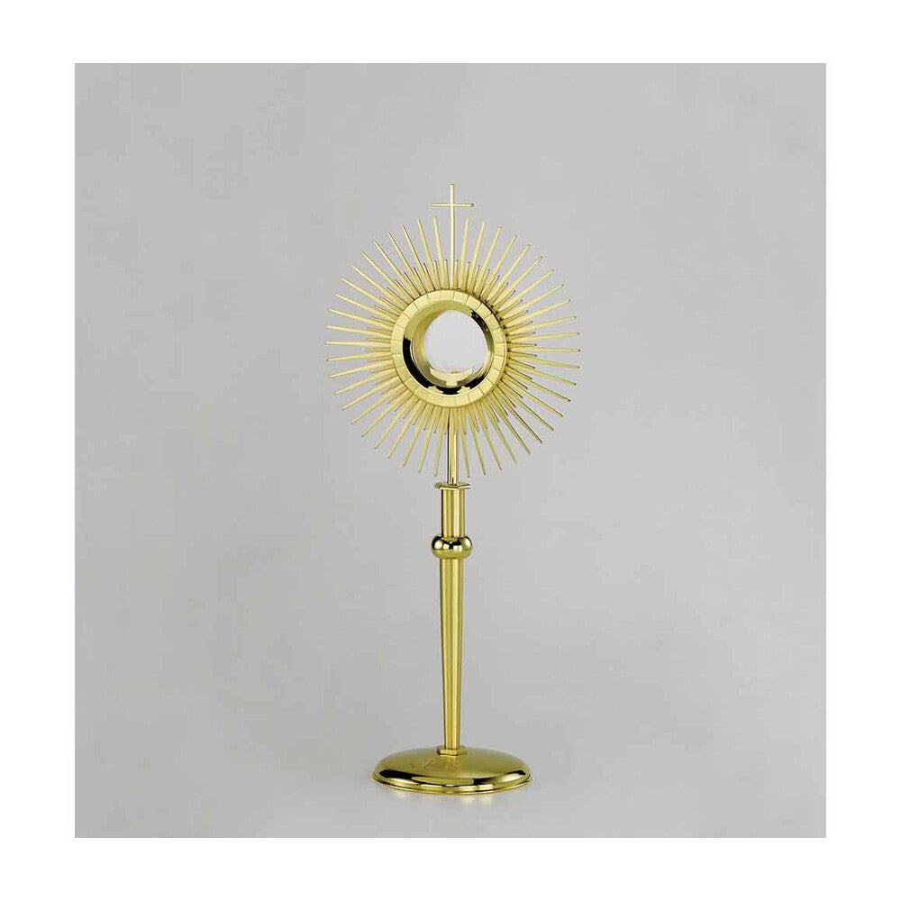 24 3/4" Gold Plated Monstrance