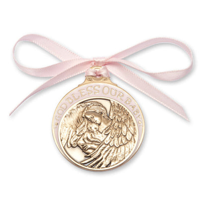 Crib Medal Baby with Angel 4300P