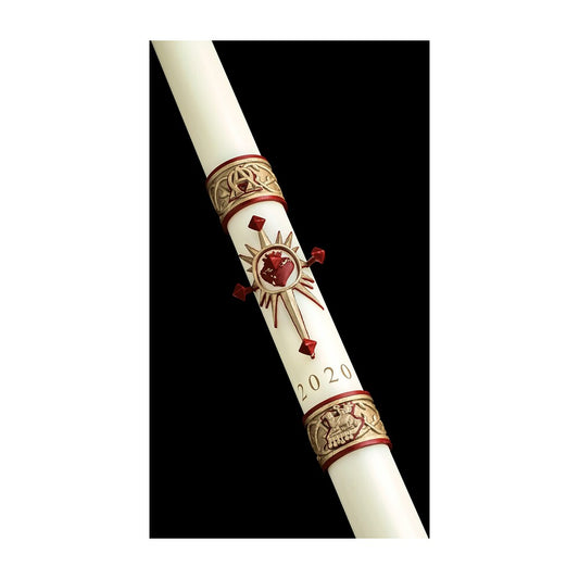 Sacred Heart Paschal Candle
