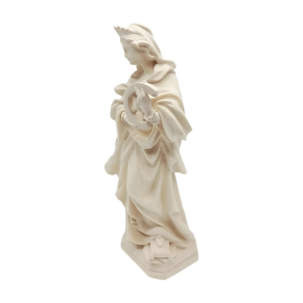 Saint Catherine of Alexandria Statue - Val Gardena Wood Sculpture