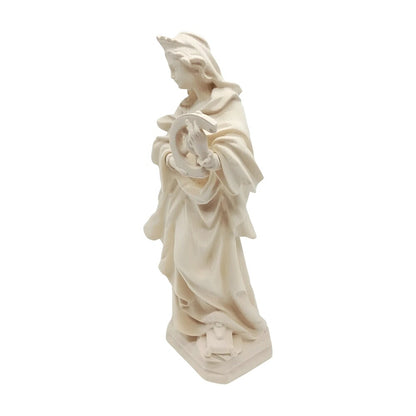 Saint Catherine of Alexandria Statue - Val Gardena Wood Sculpture