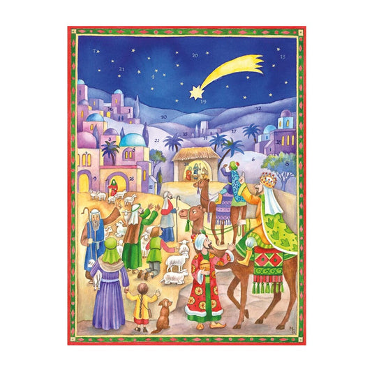 Three Kings Come To The Stable Advent Calendar
