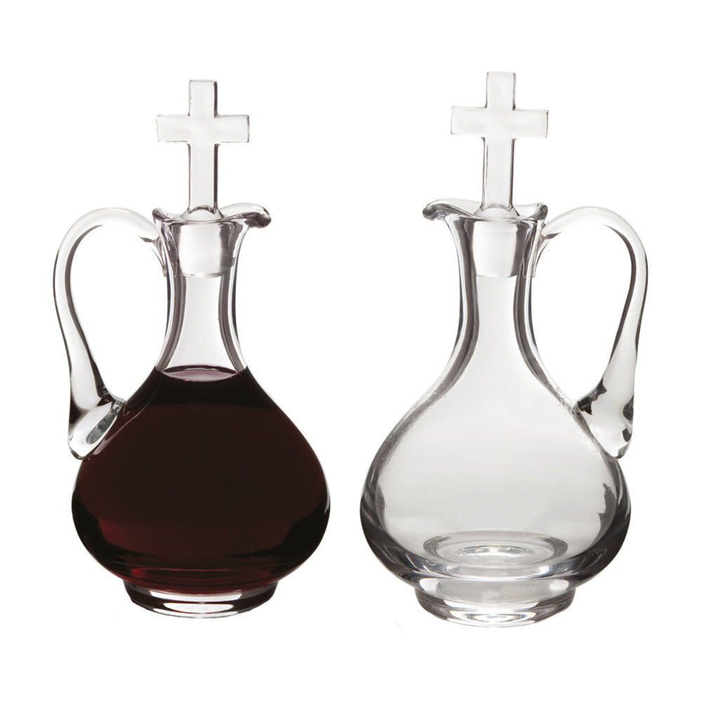 7 1/4" High Cruet Set, Style AVCB4