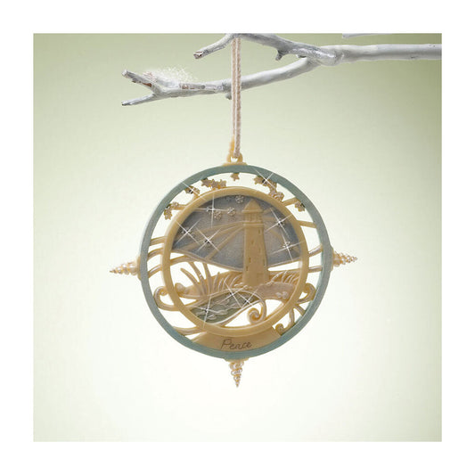 Lighthouse Points the Way Christmas Hanging Ornament