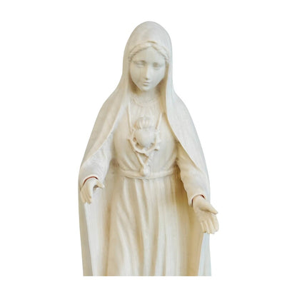 Immaculate Heart of Mary (Sacred Heart) Statue in Val Gardena Wood