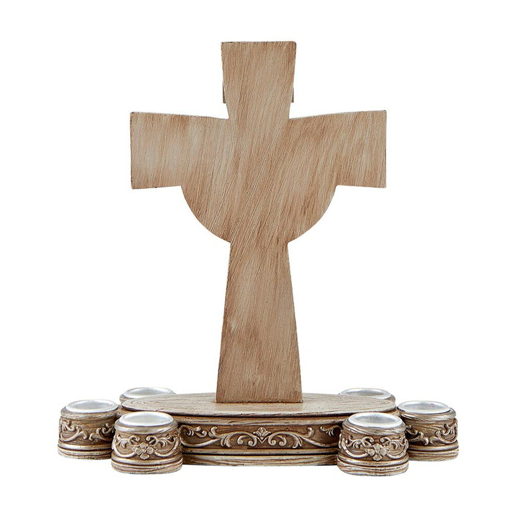 Crucifix Lenten Candleholder