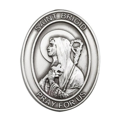 St. Brigid of Ireland Visor Clip