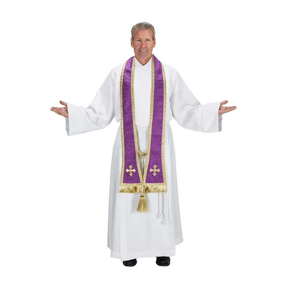 Reversible Jacquard Confessional Stole