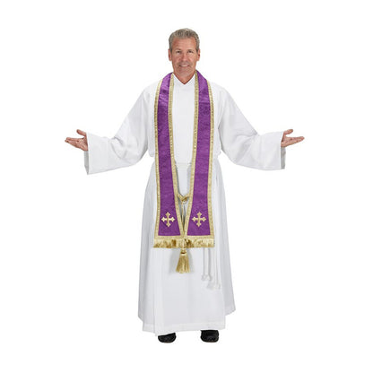 Reversible Jacquard Confessional Stole