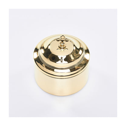 3 1/2" Diameter Gold Plated Host Box