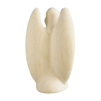Guardian Angel with Child Hand-carved in Maple Wood