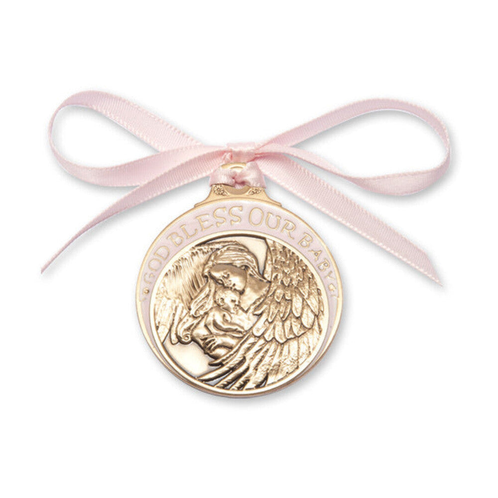 Crib Medal Baby with Angel 4300P
