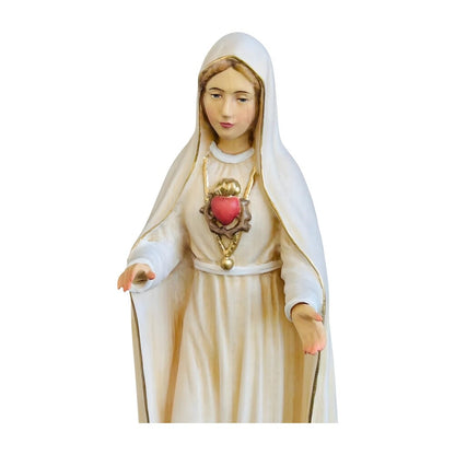 Immaculate Heart of Mary (Sacred Heart) Statue in Val Gardena Wood