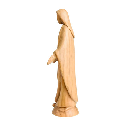 Modern Miraculous Madonna – Val Gardena Wood Carving