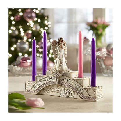 Angel Advent Candleholder
