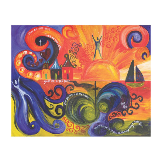 Art of Hope Prints - Psalm 25B