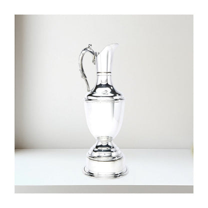 Large Pewter Claret Jug Plinth