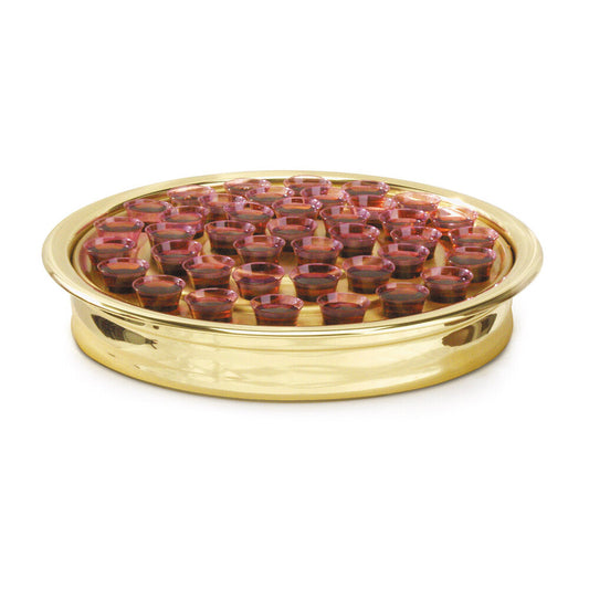 Solid Brass Communion Tray
