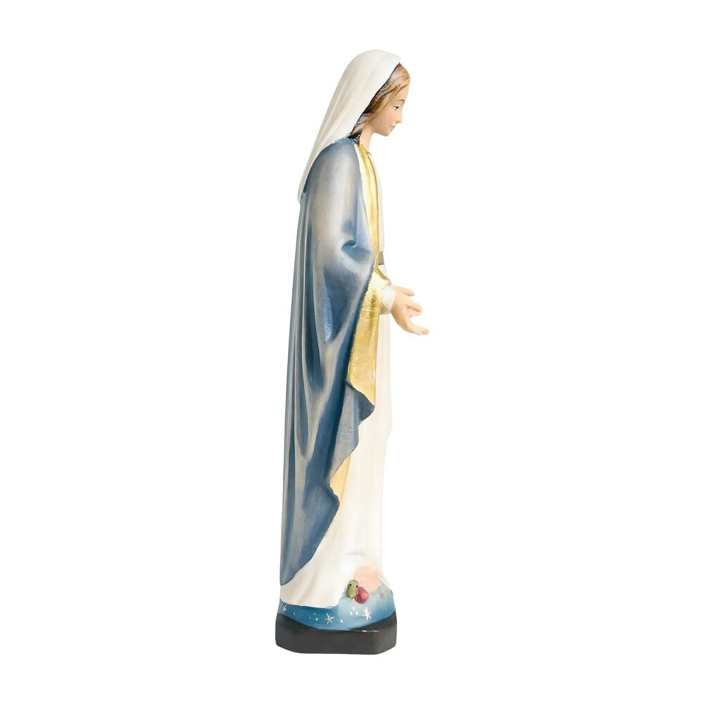 Wooden Sculpture Immaculate Conception Madonna from Val Gardena