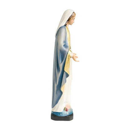 Wooden Sculpture Immaculate Conception Madonna from Val Gardena
