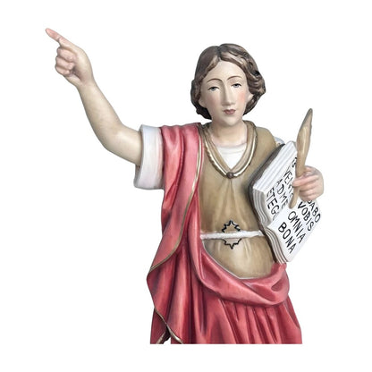 St. Pancras Statue in Carved Wood, Val Gardena