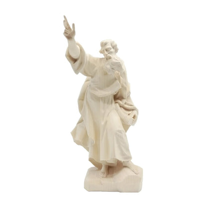 Saint Paul Apostle Wooden Statue - Val Gardena Handicrafts