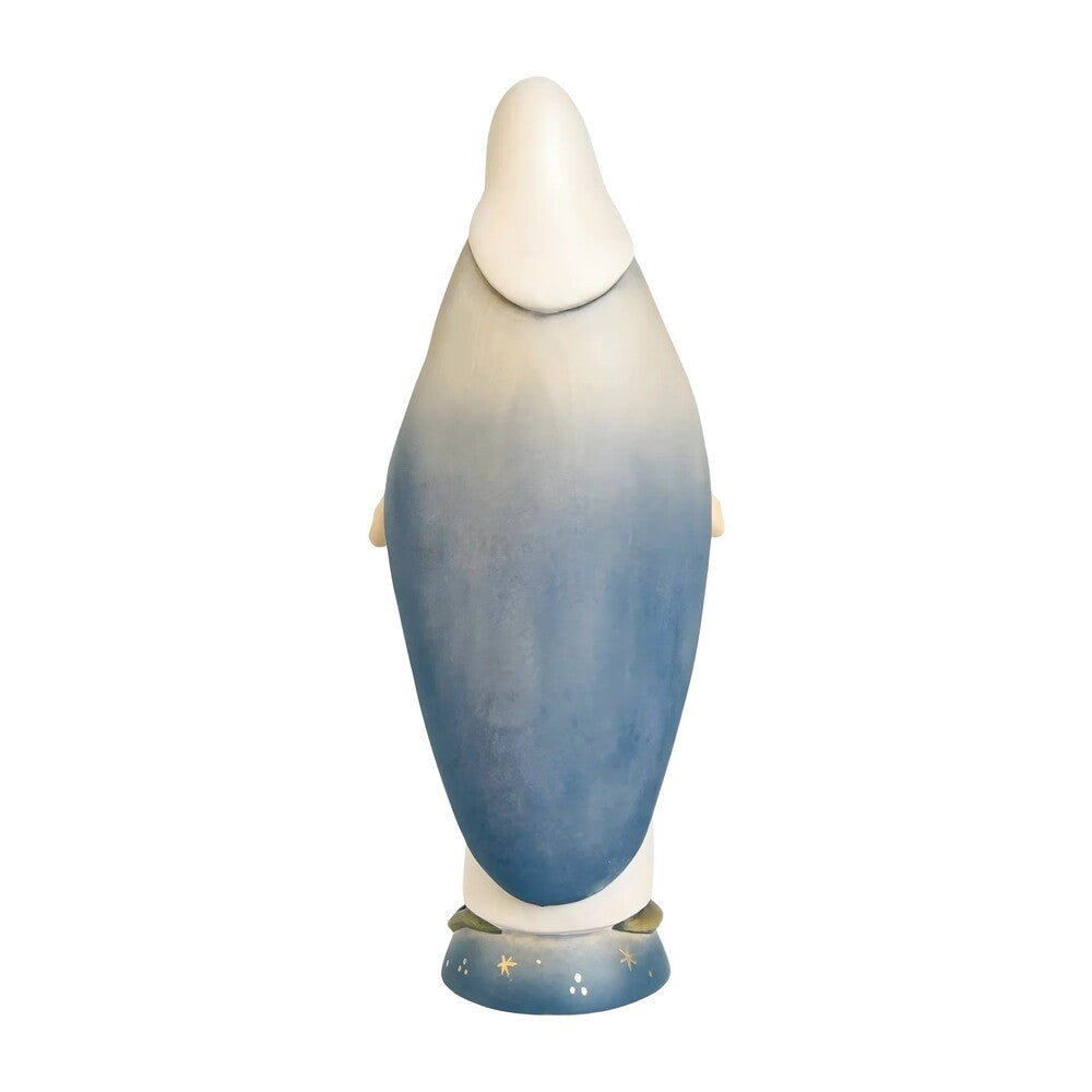 Modern Miraculous Madonna – Val Gardena Wood Carving